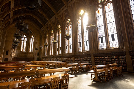 The 'Harry Potter Room' at Suzzallo Library